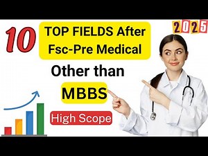 Fields after FSC Pre medical other than Mbbs in Pakistan 2024| No Mdcat Required| Courses after FSC