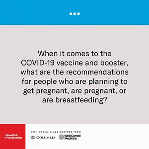 1.7K views · 22 reactions | More than two years into the pandemic, research and data about the #COVID19 vaccine and pregnancy are coming into clearer focus. Learn the latest from #NYP and Weill Cornell Medicine’s OB-GYN-in-Chief Dr. Laura Riley and Obstetrician and Gynecologist Dr. Malavika Prabhu: https://bit.ly/3vUpfK3 CDC, American College of Obstetricians and Gynecologists - ACOG | NewYork-Presbyterian Hospital | Facebook