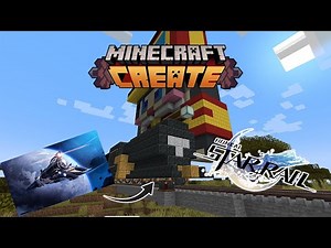 How I built the ASTRAL EXPRESS in MINECRAFT CREATE