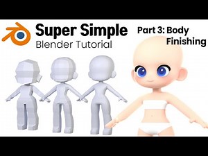 Blender Character Modeling Tutorial | 03 Body Finishing
