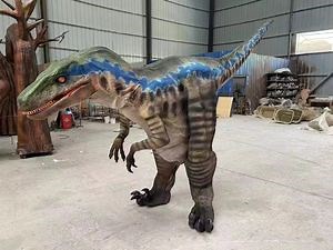 [Hot Item] Funny Animatronic Model Adult Dinosaur Cosplay Costume for Party