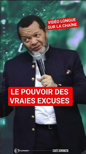 THE POWER OF TRUE EXCUSES – PASTOR MARCELLO TUNASI