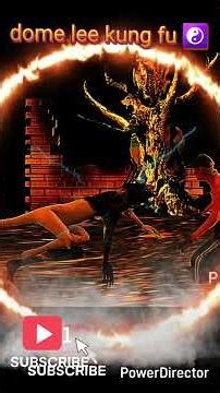 bruce lee dragon spirit vs werewolf mosters of #kungfufight 💥🐲☯️💯"subscribe "