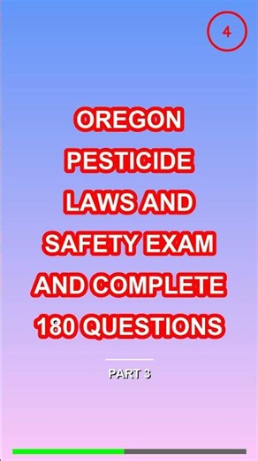 Oregon Pesticide Laws & Safety Exam 2026: The Ultimate Guide to Passing First Try!