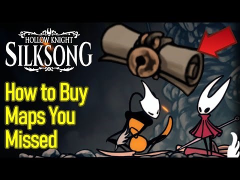 Hollow Knight Silksong How to Buy Maps You Missed, Permanent Shakra location, Shakra Map Guide