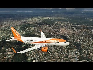 (4K) Ultra Settings/ Full Flight/ Liverpool, U.K. - Nice, France / Easyjet A320 Neo /MSFS