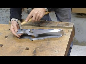 서양 대패 만들기(Bench rabbet plane)