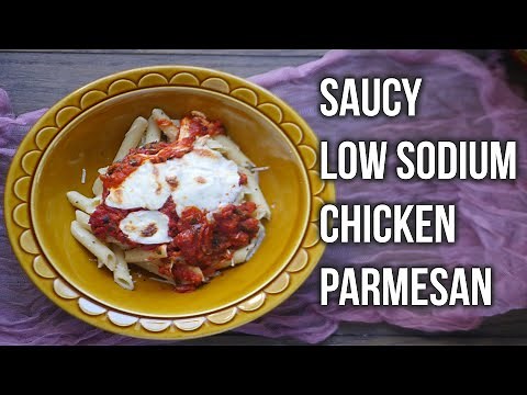 How To Make The BEST Crispy Easy & Perfect Low Sodium Saucy Classic Chicken Parmesan Recipe HEALTHY