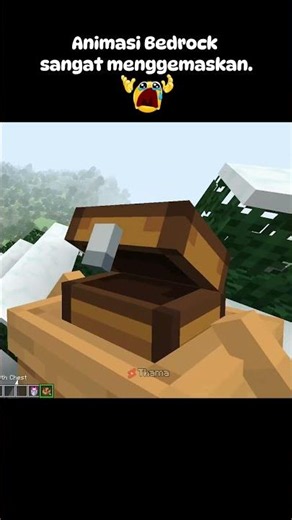 Momen Animasi Bedrock Minecraft