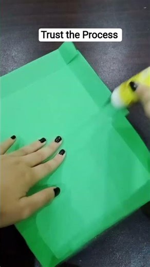 DIY paper box tutorial🍃 #diy #paperbox #cute #manihasartroom