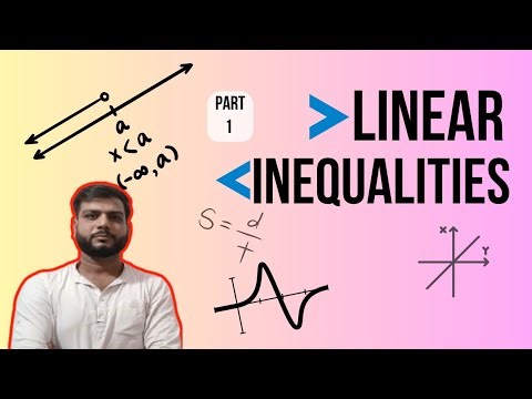 Class 11 Mathematics | Introduction to Linear Inequalities | CBSE ICSE State Board 