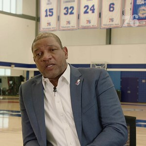 9.3K views · 382 reactions | "Consistent play. Hard play. Team play."  Doc on what he hopes to bring. | Philadelphia 76ers | Facebook
