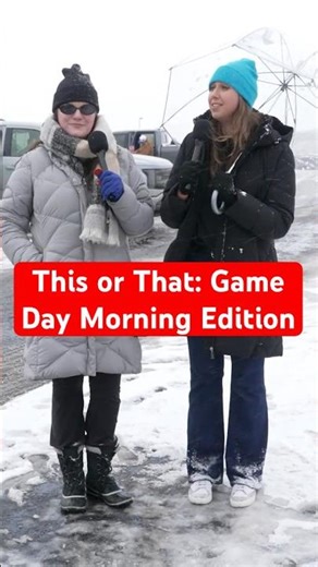 This or That: Game Day Morning Edition