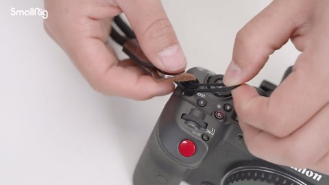 SMALLRIG Camera Wrist Strap, Vintage Leather Camera Hand Strap for DSLR SLR Mirrorless, Adjustable Safety for Fujifilm X-T5 X-T4 X-T3 X-T30 X-E4 X100V and Other Compact Cameras, Brown - 3926