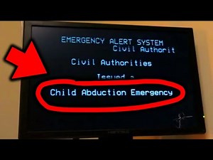 6 Terrifying Amber Alerts Broadcasts On TV