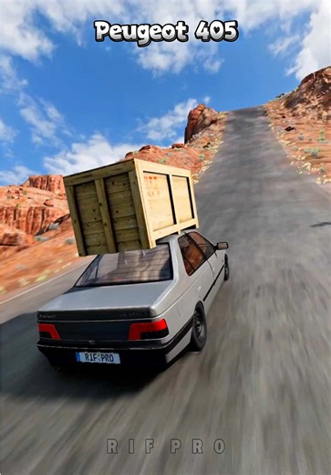 Car vs slate with 1000KG #beamngdrive #beamng #RiFPro | car