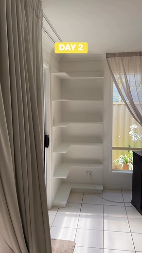 Day 2, spice rack in and sneaky bookcase as well as all the draws #kitchen renovations | Mother Hubbard's Cupboard - Elizabeth Kessels - Thermomix Consultant