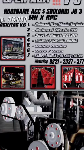 PRODUK ACC RPC Terbaik untuk Bus Simulator Indonesia