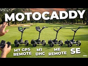 Which Motocaddy Electric Trolley is Right for You? | Motocaddy M7 GPS Remote, M1 DHC, ME Remote & SE