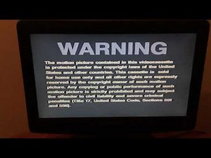 Opening To Dracula 1991 VHS