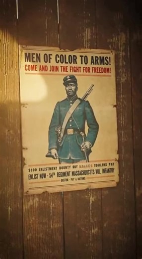 Cousins, let’s talk about the 54th Massachusetts Regiment. This is one of those stories they barely mention in school, but it is one of the most important chapters in our history. On January 26, 1863, the Union finally allowed Black men to serve as official soldiers and Massachusetts wasted no time creating the 54th Massachusetts Volunteer Infantry, one of the very first Black regiments in the Civil War. These men were not signing up to look cute in a uniform. They were signing up to fight for f