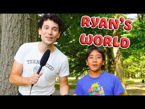 Interview with Ryan's World! | Recess Therapy