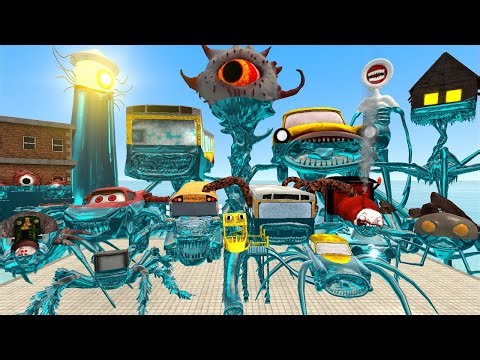 I Turning All Monster Trevor Henderson into DIAMOND in Garry's mod !