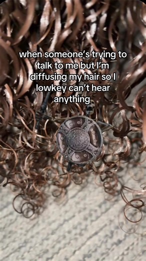 Struggling to Hear While Diffusing Curly Hair?