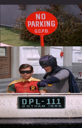What did you guys think of when Batman & Robin encountered a citizen parking in a no parking zone using a diplomatic license plate on the 1966 Batman TV series? #batman #robin #adamwest #burtward #sixties #60s #60snostalgia #easteregg #dccomics #spoiler #noparking #diplomaticimmunity | Rare Action Figures