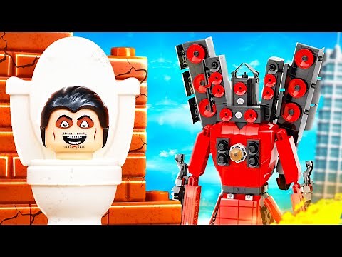 Building EVERY Skibidi Toilet out of LEGO!