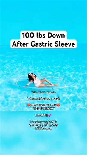 100 lbs Down After Gastric Sleeve!
