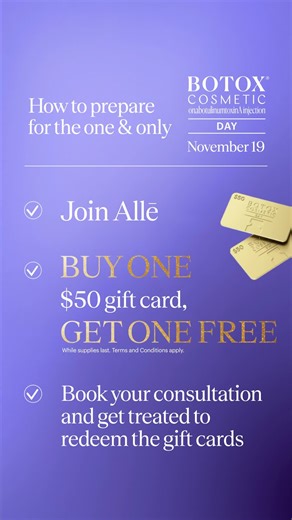 BOTOX® Cosmetic Day is coming up on November 19, and we’ve got you...