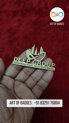 We offer custom badges too! WhatsApp us at 8329176804. #badge #artofbadges #badges #shorts
