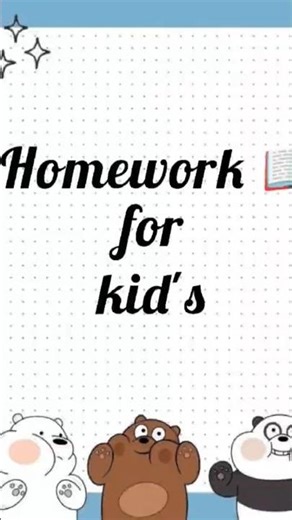 "Easy English Homework Tips for Kids 📘✨ | Fun Learning!"#FunEnglish #StudyTips #HomeworkHelp #Shorts