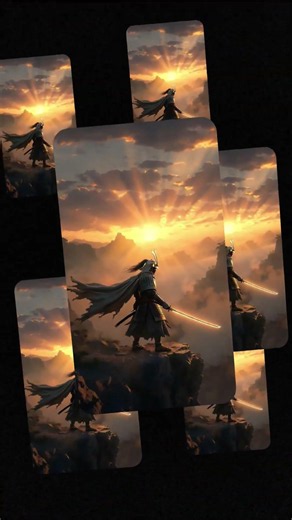 ⚔️ Epic Samurai Wallpaper in 4K AMOLED quality. Powerful warrior vibes for your phone. 🔥