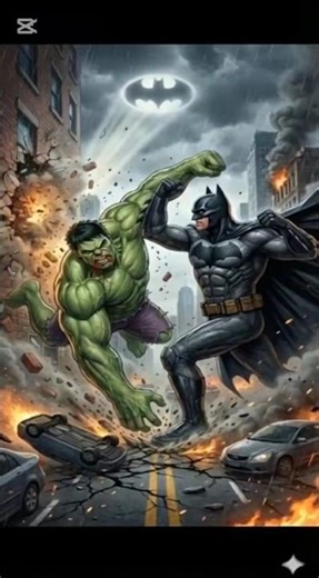 HULK vs BATMAN 🔥 Epic Fight in the City | Full Action Story#foryou #foryoupage #fouryourpage #hulk