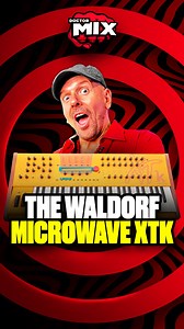 5.4K views · 66 reactions | This synth caught my eye  The Waldorf Microwave XTk is a powerful wavetable synthesizer with a striking orange design that mixes old and current tones  It is recognized for its rich, developing textures and unusual digital tones  #waldorf #microwavextk #synth #gear #review | Doctor Mix | Facebook
