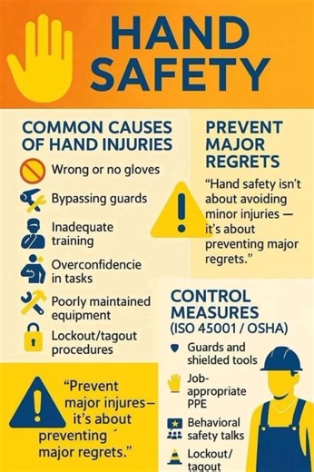 24K views · 251 reactions | Hand Safety | Health and Safety Training Videos | Facebook