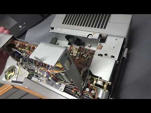 Vintage Trio Kenwood TS-440s Ham radio transceiver DOTS issue repair