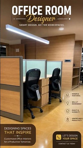 Luxury Office Interior Design Ideas 😍 | Modern Workspace Transformation