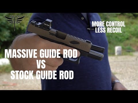 Can the ZRTS MASSIVE Guide Rod Improve Recoil on your Glock? We Tested It at the Range