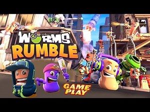 Worms Rumble ★ Gameplay (Tutorial/Menu) ★ PC Steam [ Free to Play Demo ] game 2020 ★ HD 1080p60FPS