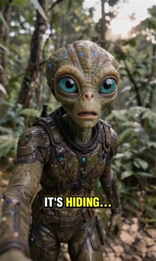 Something Is Hunting Him… He Doesn’t Know 🐆 #Shorts #Alien Vlog