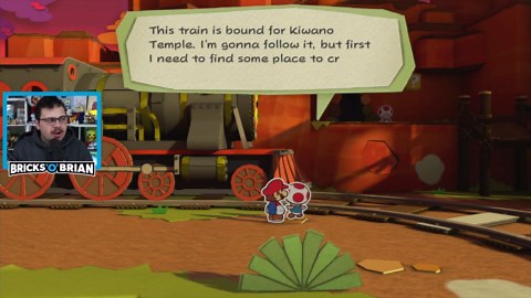 A huge problem! - Paper Mario Color Splash with Bricks 'O' Brian