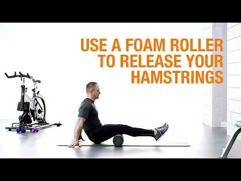 Wellness Wednesday: Use a foam roller to release your hamstrings
