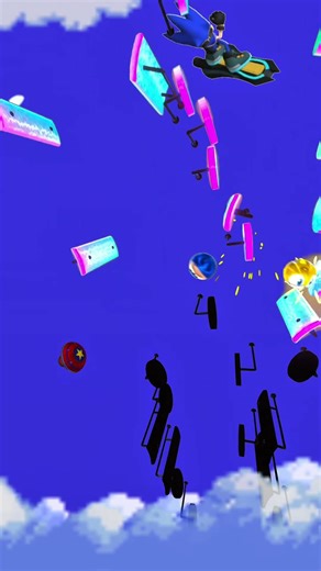 Sonic the Hedgehog - Marble Music #marblemusic #Sonic #satisfying #amsr