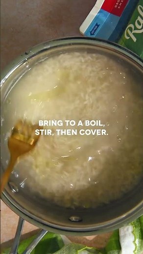 The EASIEST way to cook Jasmine Rice! #viral #hack