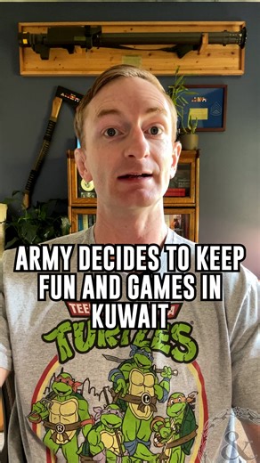 7.3K views · 107 reactions | A memo posted a few weeks ago said the Army would be canceling fun in Kuwait. They've since backtracked on that. Full story: https://taskandpurpose.com/news/army-kuwait-games/ #army #kuwait #military #news | Task & Purpose | Facebook