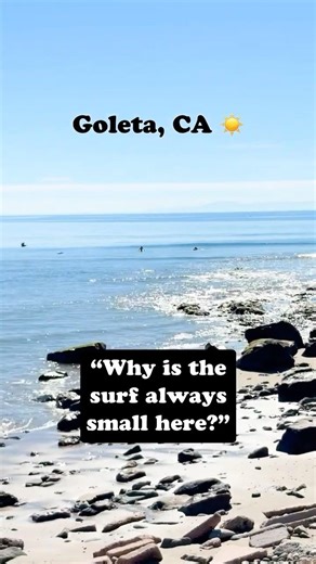 The Waves Just... Stop | Goleta, CA