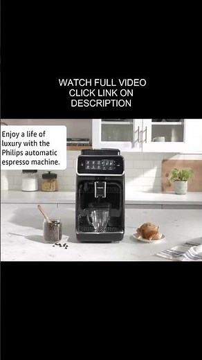 PHILIPS 3200 Series Fully Automatic Espresso Machine